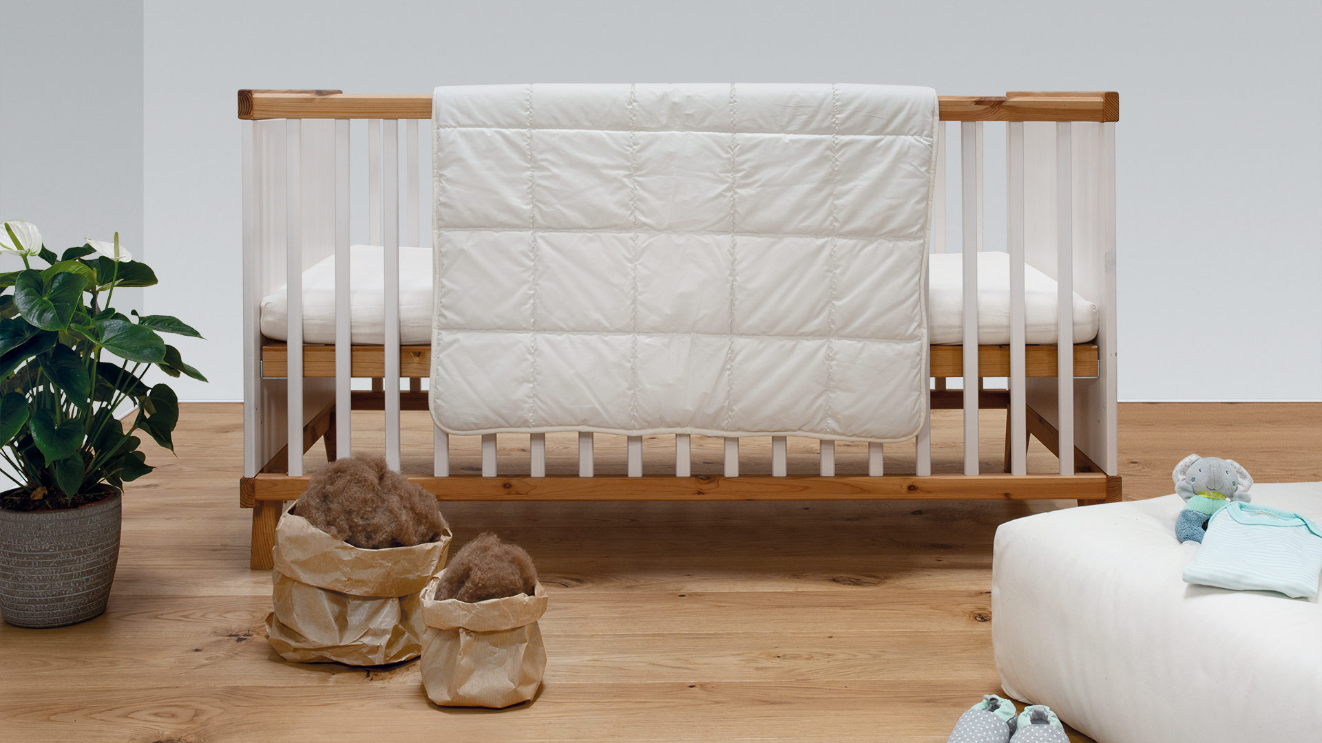 Couettes pour lits de bébé – Contrôlées pour les substances nocives