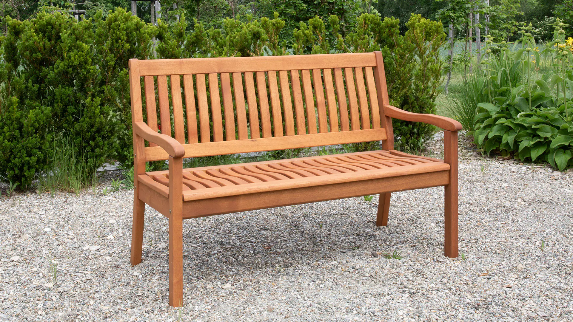 Banc de jardin pouvant accueillir 2-3 personnes