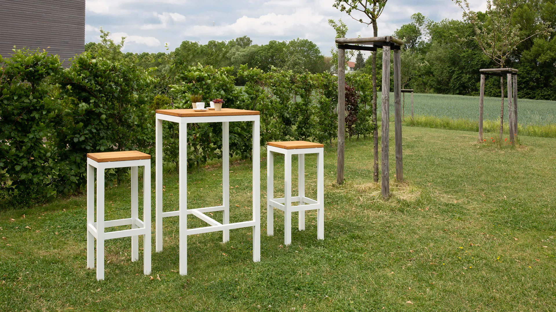 Une ambiance méditerranéenne dans le jardin