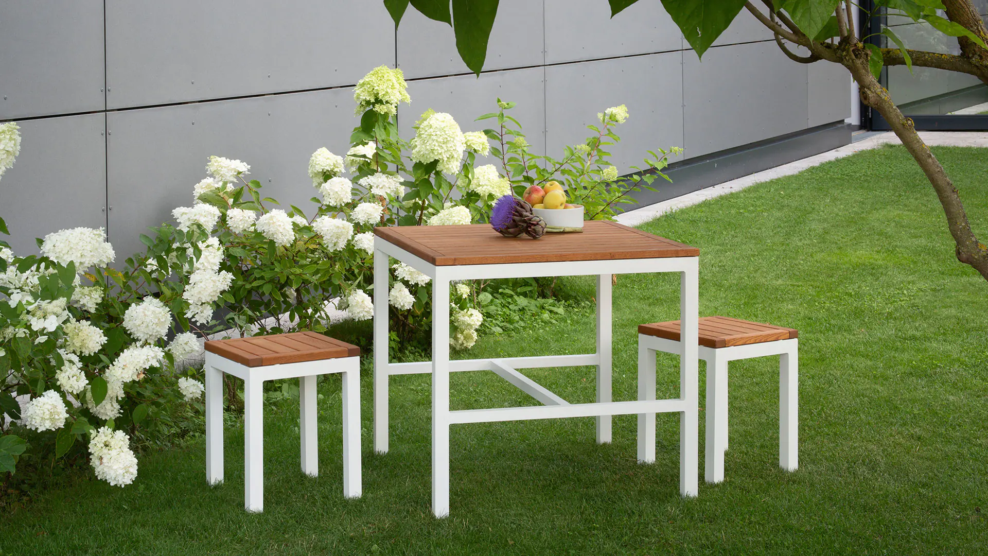 Magnifique mélange de matériaux pour le jardin, le balcon et la terrasse