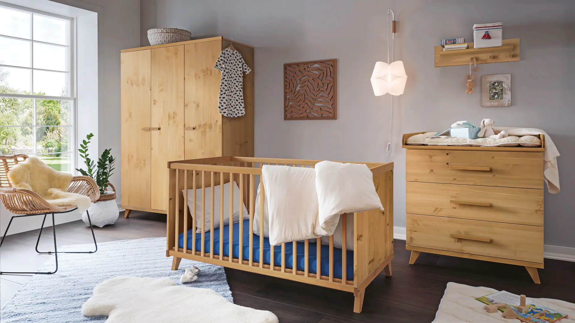 Lit d'enfant de style scandinave moderne